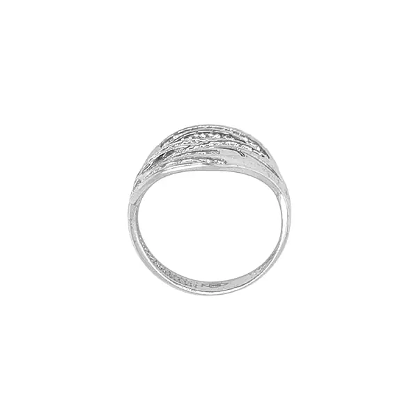 Goldring mit Zirkonen