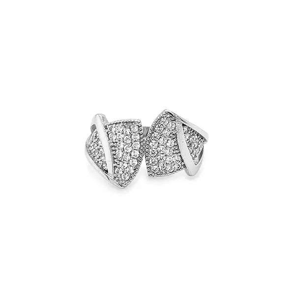 Goldring mit Zirkonen