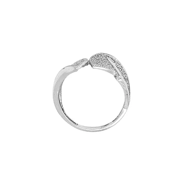 Goldring mit Zirkonen