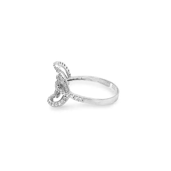 Goldring mit Zirkonen