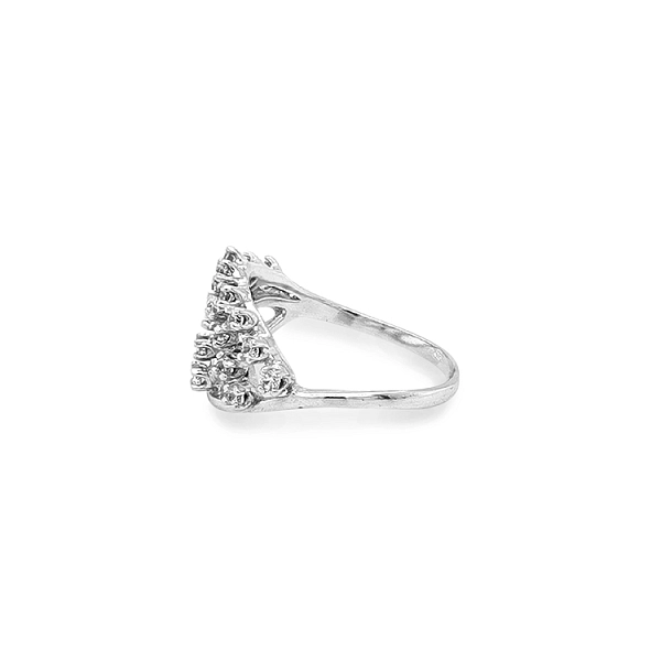 Goldring mit Zirkonen