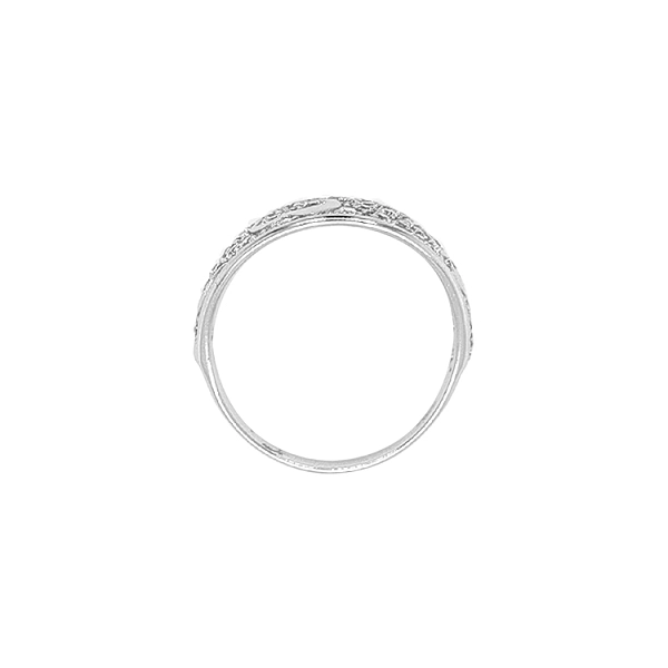 Goldring mit Zirkonen