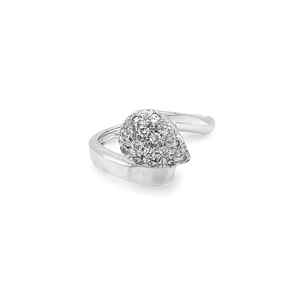 Goldring mit Zirkonen