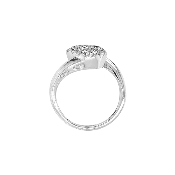 Goldring mit Zirkonen