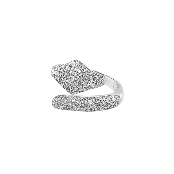 Goldring mit Zirkonen