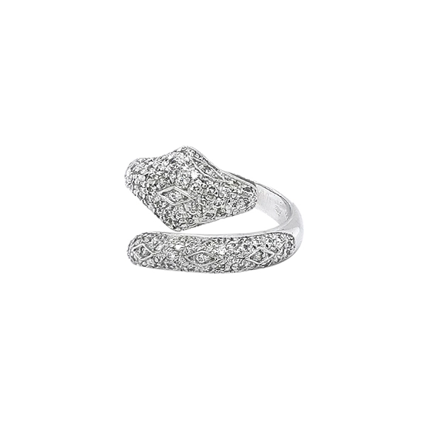 Goldring mit Zirkonen