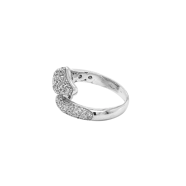 Goldring mit Zirkonen