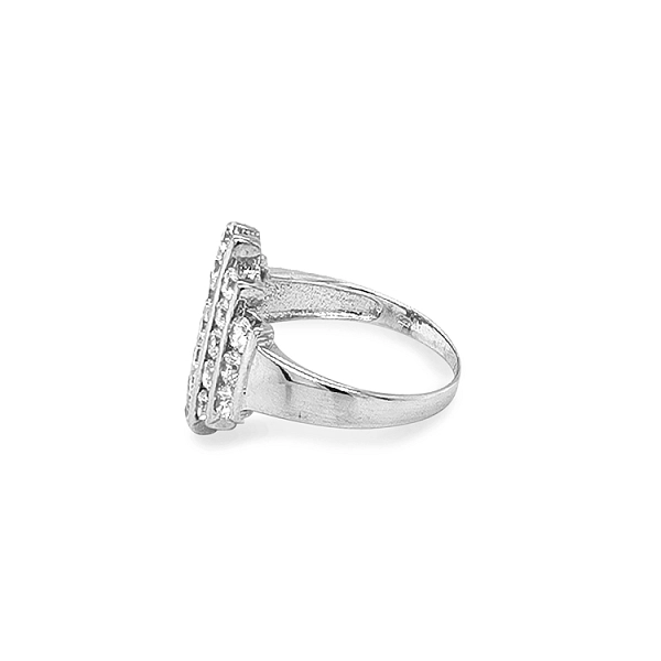 Goldring mit Zirkonen