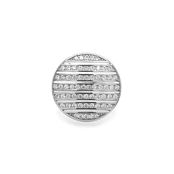 Goldring mit Zirkonen