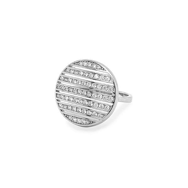 Goldring mit Zirkonen