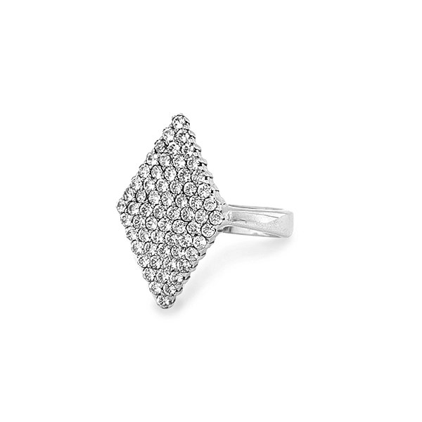 Goldring mit Zirkonen