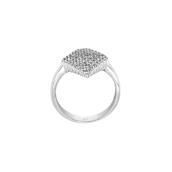 Goldring mit Zirkonen