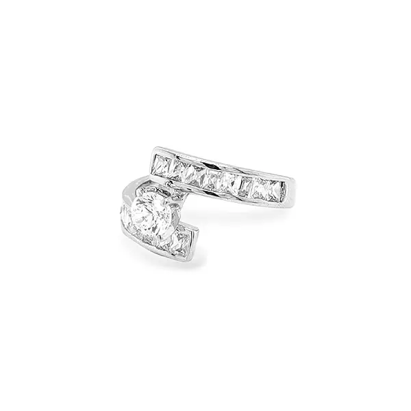 Goldring mit Zirkonen