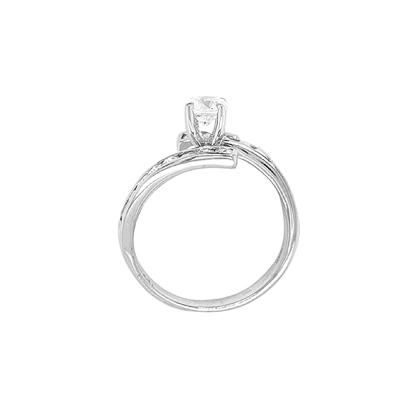 Goldring mit Zirkonen