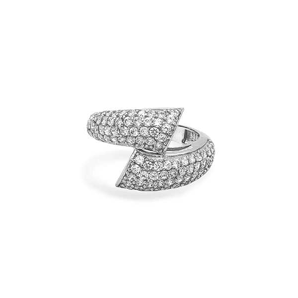 Goldring mit Zirkonen