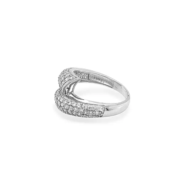 Goldring mit Zirkonen