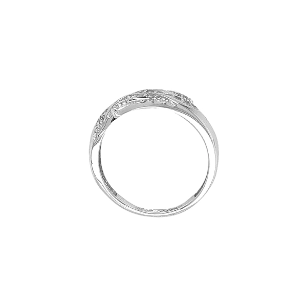 Goldring mit Zirkonen