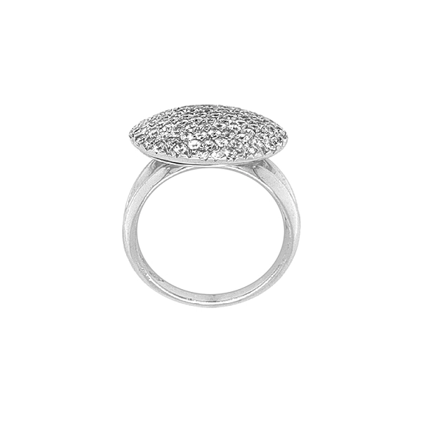 Goldring mit Zirkonen