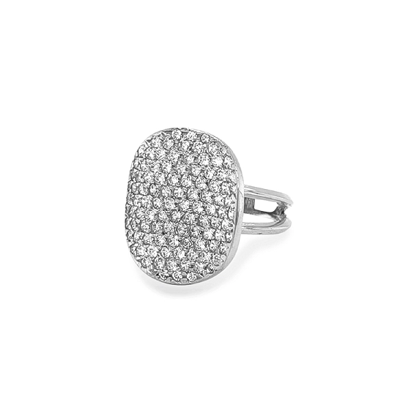 Goldring mit Zirkonen