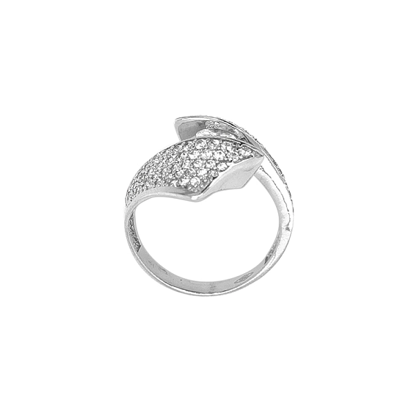Goldring mit Zirkonen