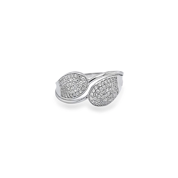 Goldring mit Zirkonen
