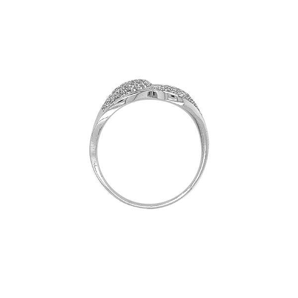 Goldring mit Zirkonen