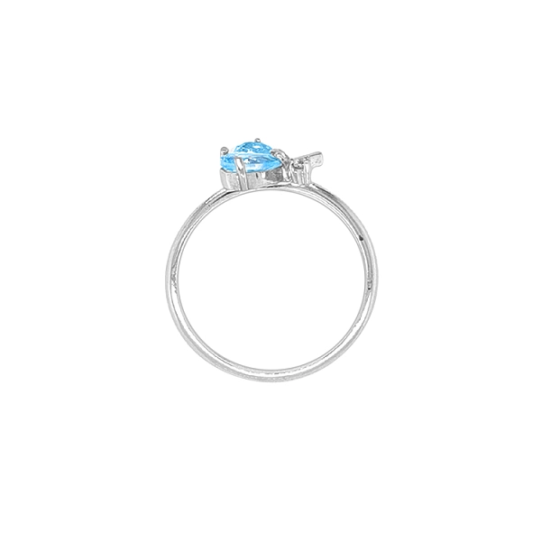 Goldring mit farbigen Steinen