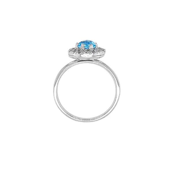 Goldring mit farbigen Steinen