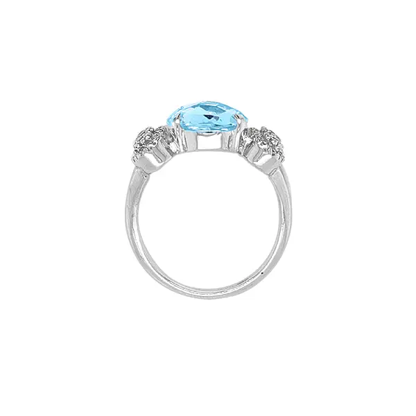 Goldring mit farbigen Steinen