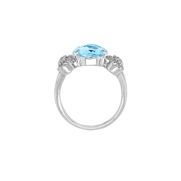 Goldring mit farbigen Steinen