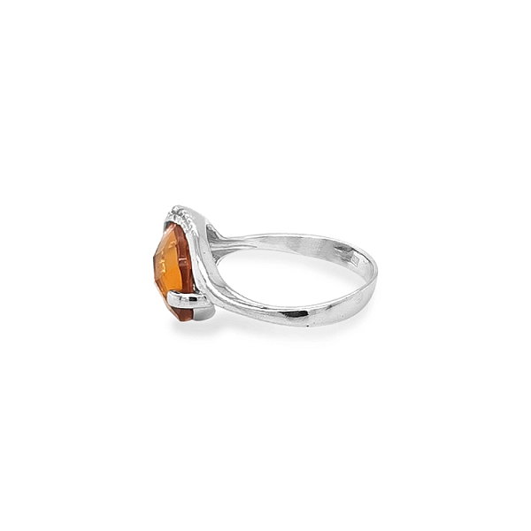 Goldring mit farbigen Zirkonen