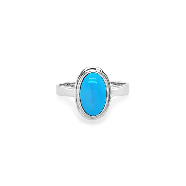 Goldener Ring mit Türkis