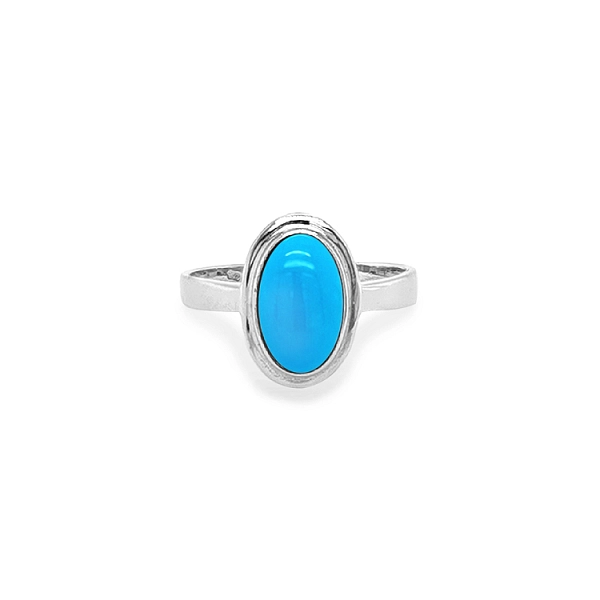 Goldener Ring mit Türkis