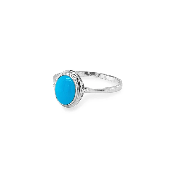 Goldener Ring mit Türkis