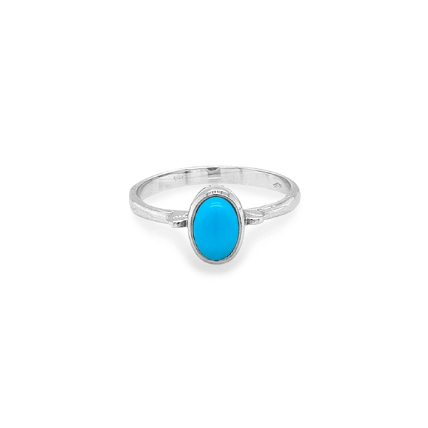 Goldener Ring mit Türkis