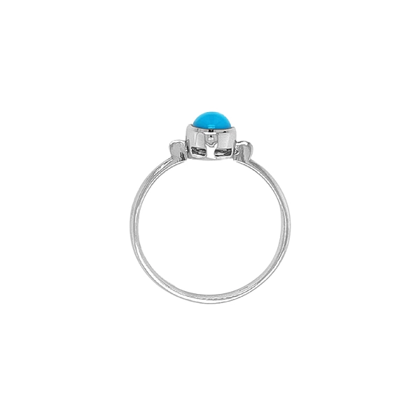 Goldener Ring mit Türkis