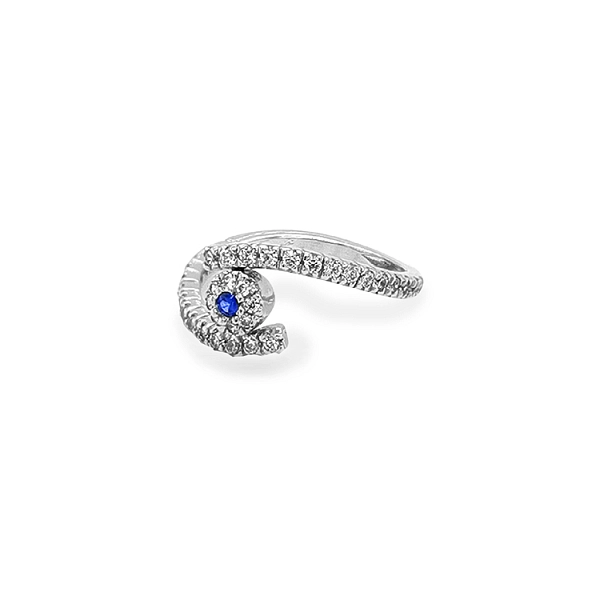 Goldring mit farbigen Zirkonen
