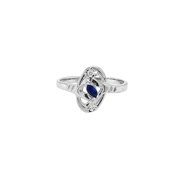 Goldring mit Zirkonen