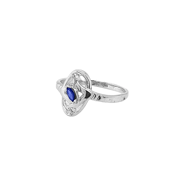 Goldring mit Zirkonen