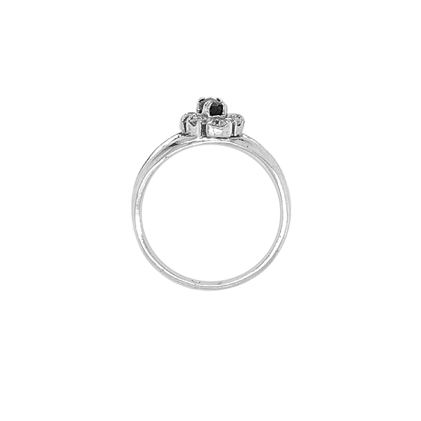 Goldring mit Zirkonen