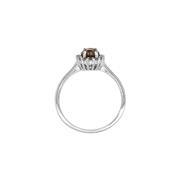 Goldring mit farbigen Steinen