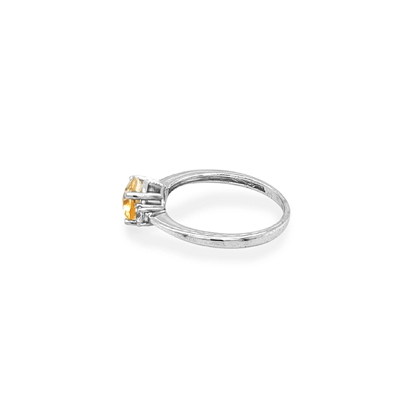 Goldring mit Zirkonen