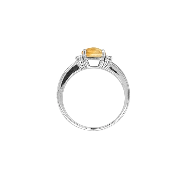 Goldring mit Zirkonen