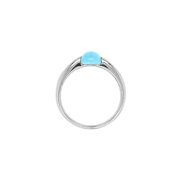 Goldener Ring mit Quarz