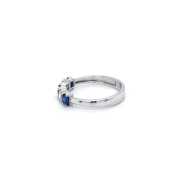 Weißgold Saphir Ring