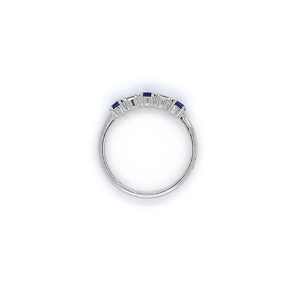 Weißgold Saphir Ring