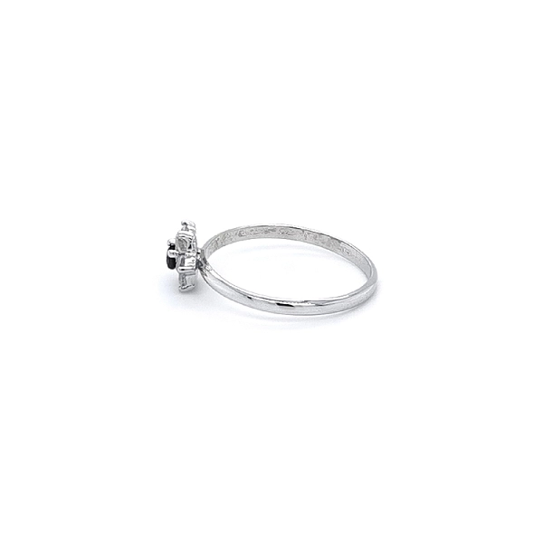 Weißgold Saphir Ring
