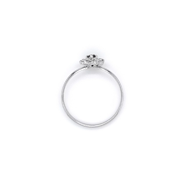 Weißgold Saphir Ring