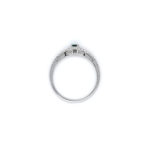 Goldring mit Smaragd