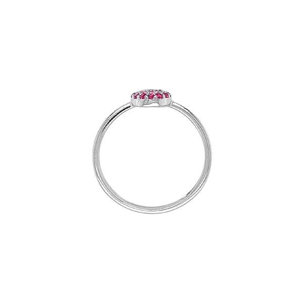 Goldring mit Zirkonen